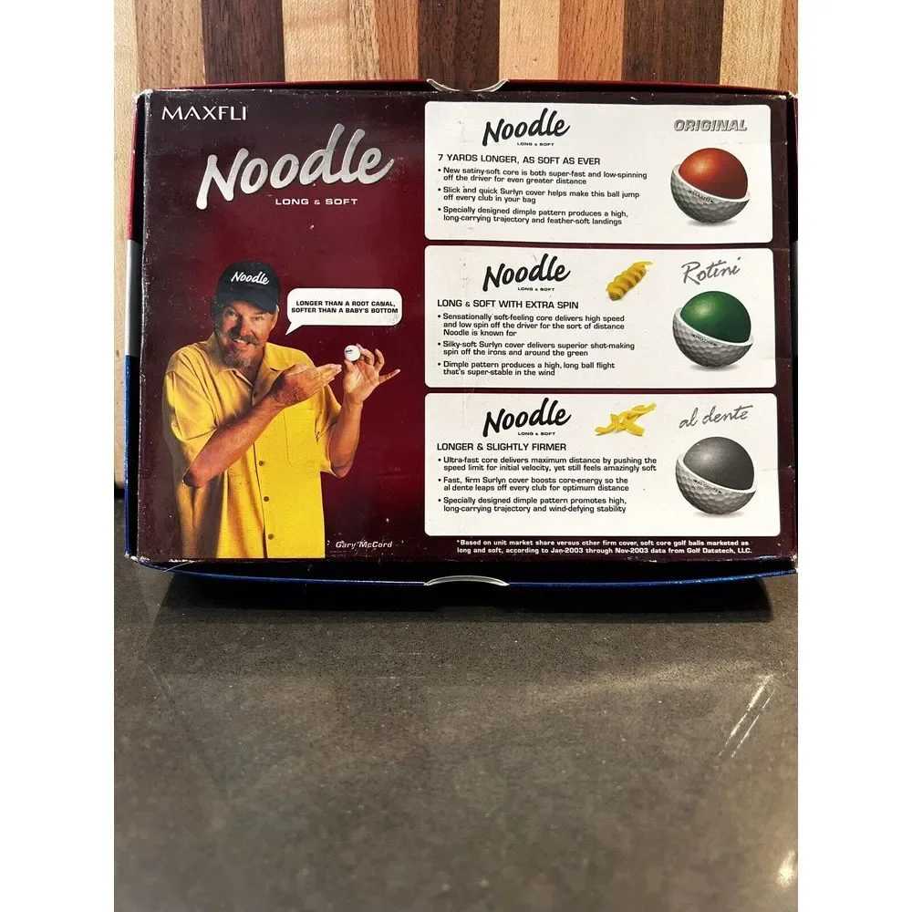 Noodles‎ Long & Soft Golf Balls Maxfli 2 Sleeves
